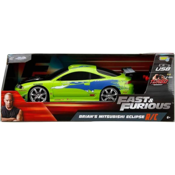 Modely áut a motoriek model 1/16 Fast & Furious Mitsubishi Eclipse Remote-Controlled