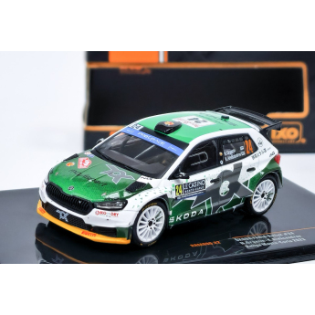 Modely áut a motoriek model 1/43 Škoda Fabia Rally2 n.24 N.Gryazin -K.Aleksandrov Rally Monte Carlo 2023