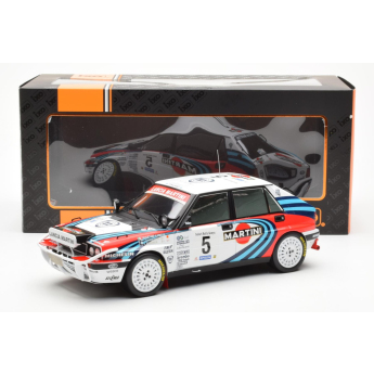 Modely áut a motoriek model 1/18 Lancia Delta Integrale Rally Kankkunen-Piironen Safari Rally 1990