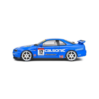 Modely áut a motoriek model 1/18 Nissan GT-R R34 Calsonic 2000