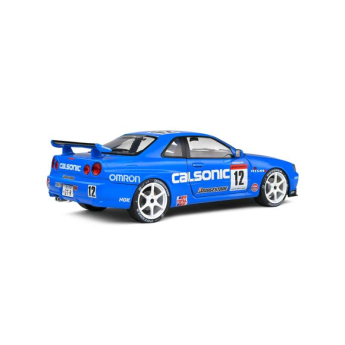 Modely áut a motoriek model 1/18 Nissan GT-R R34 Calsonic 2000