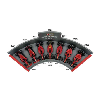 Modely áut a motoriek model 1/43 Set 7 Leclerc / Sainz