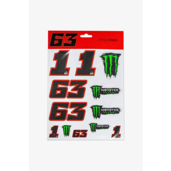 Francesco Bagnaia samolepky Monster Energy 2026