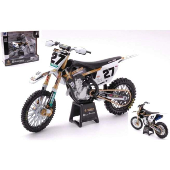 Modely áut a motoriek model 1/12 Husquarna FC 450 M. Stewart