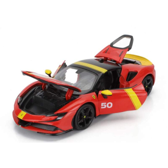 Modely áut a motoriek model 1/18 Ferrari SF90 Stradale Le Mans - edice deluxe