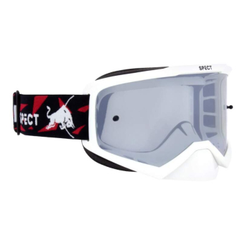 Red Bull Racing motokrosové okuliare EVAN, white with clear glass