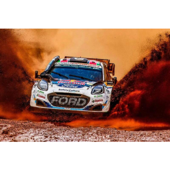 Modely áut a motoriek model 1/18 IXO Ford Puma Rally 1, WRC, Safari Rallye Kenia, 2024, #16,