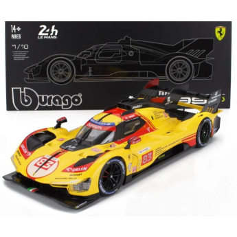 Model BBurago Ferrari 499P NR.83 Le Mans 2024 1:18 AF Corse - Deluxe edice