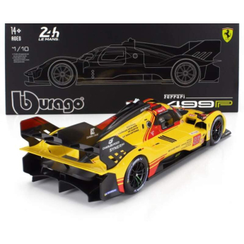 Modely áut a motoriek model 1/18 Ferrari 499P NR.83 Le Mans 2024 AF Corse - Deluxe edice