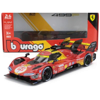 Modely áut a motoriek model 1/24 Ferrari 499P #50 Winner Le Mans 2024