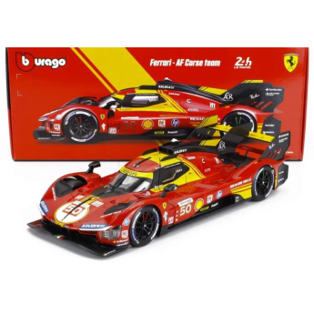 Model BBurago Ferrari 499P NR. 50 Winner Le Mans 2024 1:18