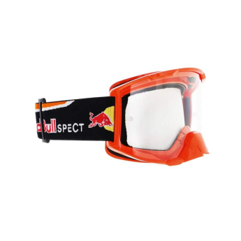 Red Bull Racing motokrosové okuliare STRIVE orange with clear glass