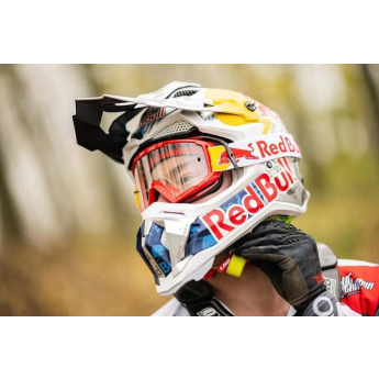 Red Bull Racing motokrosové okuliare STRIVE orange with clear glass