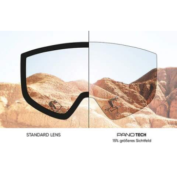 Red Bull Racing motokrosové okuliare STRIVE orange with clear glass