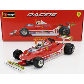 Modely áut a motoriek model 1/18 Ferrari F1 312T4 1979 Monza GP J. Scheckter