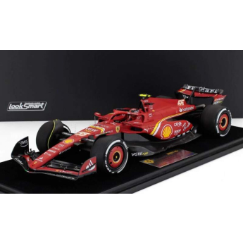 Modely áut a motoriek model 1/18 LookSmart Scuderia Ferrari SF-24 C. Sainz Australia GP 2024 Winner