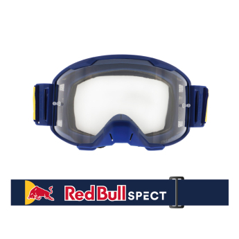 Red Bull Racing motokrosové okuliare STRIVE S, dark blue with clear glass