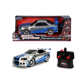 Modely áut a motoriek model 1/16 Fast & Furious Nissan Skyline Remote-Control
