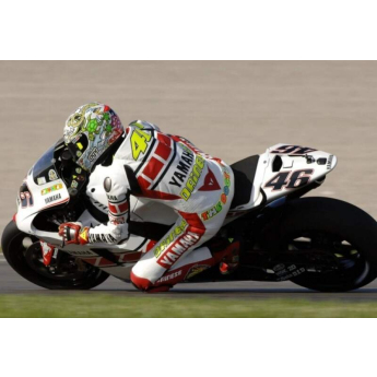 Modely áut a motoriek model prilby 1:5 Moto GP Valentino Rossi Valencia 2005