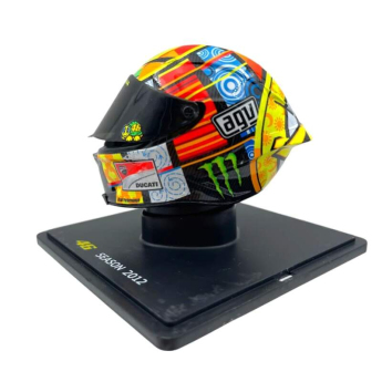 Modely áut a motoriek model prilby 1:5 MotoGP Valentino Rossi Ducati 2012