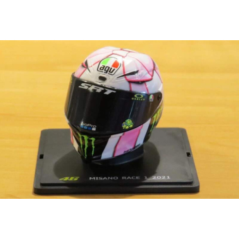 Modely áut a motoriek model prilby 1:5 MotoGP Valentino Rossi Misano