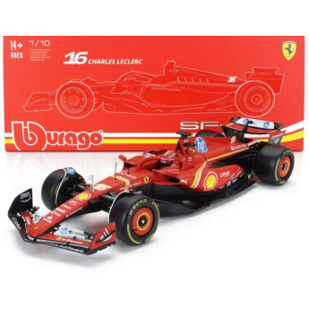 Modely áut a motoriek model 1/18 Ferrari SF-24 - Charles Leclerc - Deluxe edice