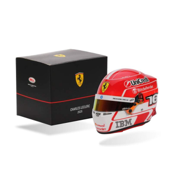 Modely áut a motoriek model prilby 1/2 Charles Leclerc 2025