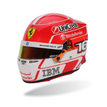 Modely áut a motoriek model prilby 1/2 Charles Leclerc 2025