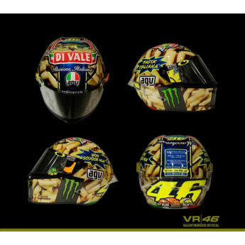 Modely áut a motoriek model prilby 1:5 MotoGP Valentino Rossi Mugello 2014