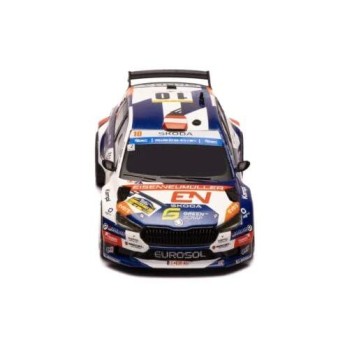 Modely áut a motoriek model 1/43 Škoda Fabia Rally2 - Barum Rally 2024 #10 S.Wagner - J.Hain