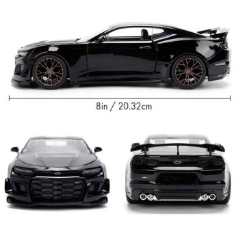 Modely áut a motoriek model 1/24 Chevrolet Camaro 2024 ZL1 1LE Black - Fast & Furious