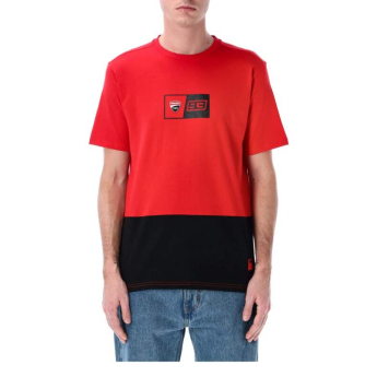 Marc Marquez pánske tričko small logo in the middle red 2026