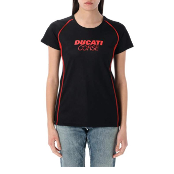 Ducati Corse dámske tričko with inscription 2026