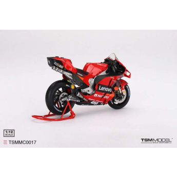 Modely áut a motoriek model 1/12 TSM MotoGP - Ducati Desmosedici Jack Miller GP22 #43 2022