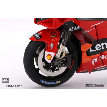Modely áut a motoriek model 1/12 TSM MotoGP - Ducati Desmosedici Jack Miller GP22 #43 2022