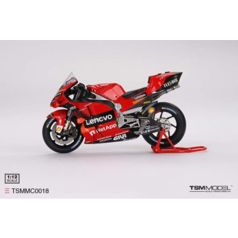 Modely áut a motoriek model 1/12 TSM MotoGP - Ducati Desmosedici Francesco Bagnaia GP22 #63 2022