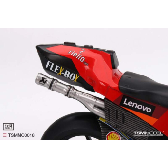 Modely áut a motoriek model 1/12 TSM MotoGP - Ducati Desmosedici Francesco Bagnaia GP22 #63 2022