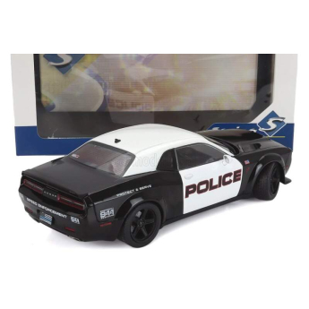 Modely áut a motoriek model 1/18 Dodge Challenger DEMON POLICE