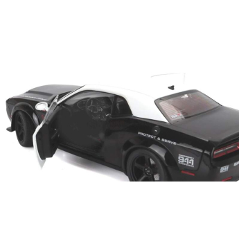 Modely áut a motoriek model 1/18 Dodge Challenger DEMON POLICE