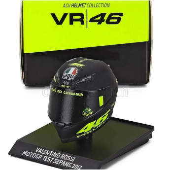 Model Minichamps přilby Valentino Rossi MotoGP Test Sepang 2012 1:10
