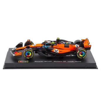 Modely áut a motoriek model 1/43 McLaren F1 MCL39 Monaco 2025 Lando Norris #4 Signature