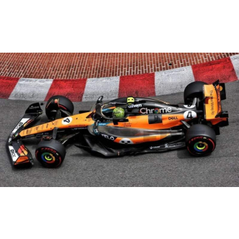 Modely áut a motoriek model 1/43 McLaren F1 MCL39 Monaco 2025 Lando Norris #4 Signature