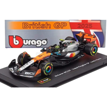 Modely áut a motoriek model 1/43 McLaren F1 MCL39 Lando Norris Silverstone #4 2025 Signature