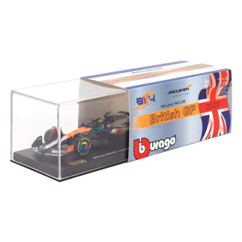 Modely áut a motoriek model 1/43 McLaren F1 MCL39 Lando Norris Silverstone #4 2025 Signature