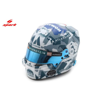 Modely áut a motoriek model prilby 1:5 Carlos Sainz Silverstone GP F1 2025