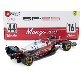 Modely áut a motoriek model 1/18 Scuderia Ferrari SF-25 #16 Charles Leclerc Monza 2025