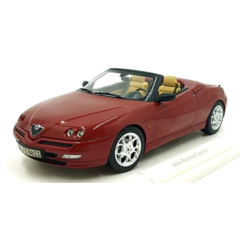 Modely áut a motoriek model 1/18 Alfa Romeo Spider 1999 red