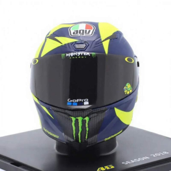 Modely áut a motoriek model prilby 1:5 MotoGP Valentino Rossi season 2019