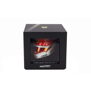 Modely áut a motoriek model prilby 1:5 Charles Leclerc - SF Las Vegas 2025