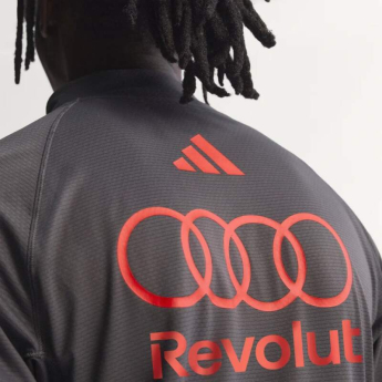 Audi F1 pánska mikina 1/4 Zip mechanic grey F1 Team 2026